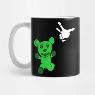 Run Green Gummy Run! Mug